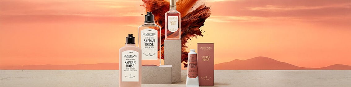 Discover Safran Bois&eacute;, a warm and sensual fragrance inspired by the sun-drenched landscapes of Haute-Provence.