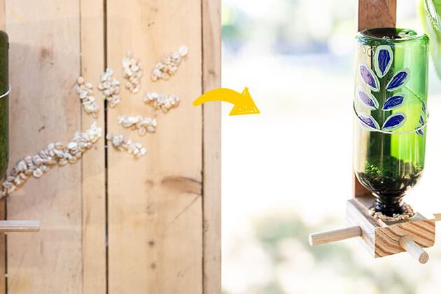 Play UPCYCLE YOUR SHAMPOO BOTTLE AND BRING MORE FEATHERED FRIENDS INTO YOUR GARDEN!