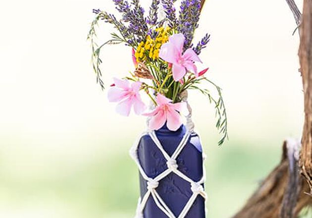 CHERRY BLOSSOM BOTTLE TO VASE