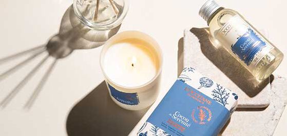 Relaxing Home Candle and Soap
