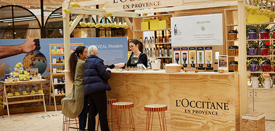 Brewed By L'Occitane Pop Up