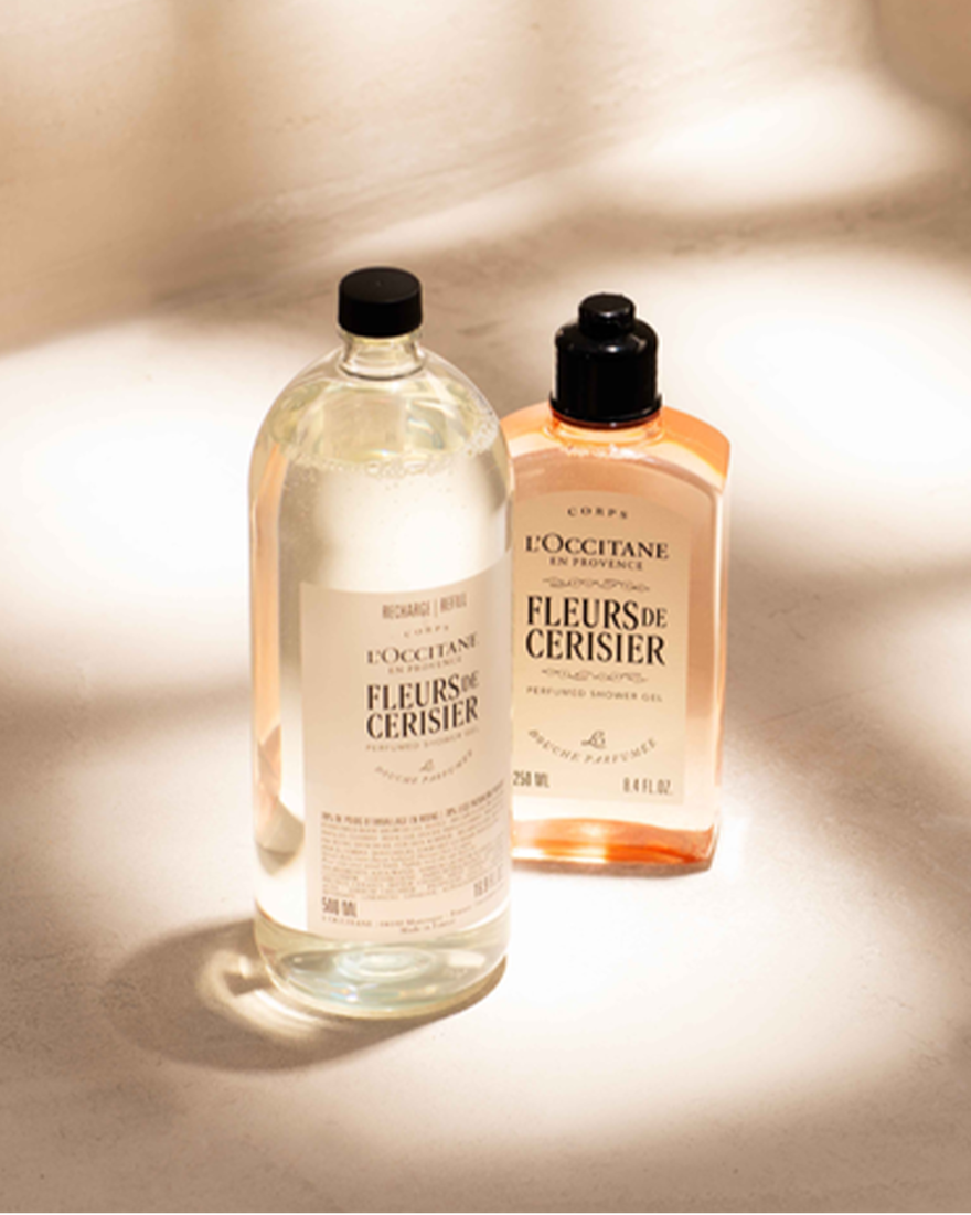 view 5/5 of Fleurs de Cerisier Shower Gel, , AURECT