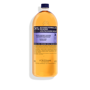 Shea Lavender Liquid Soap Refill 500 ml | L’OCCITANE Australia