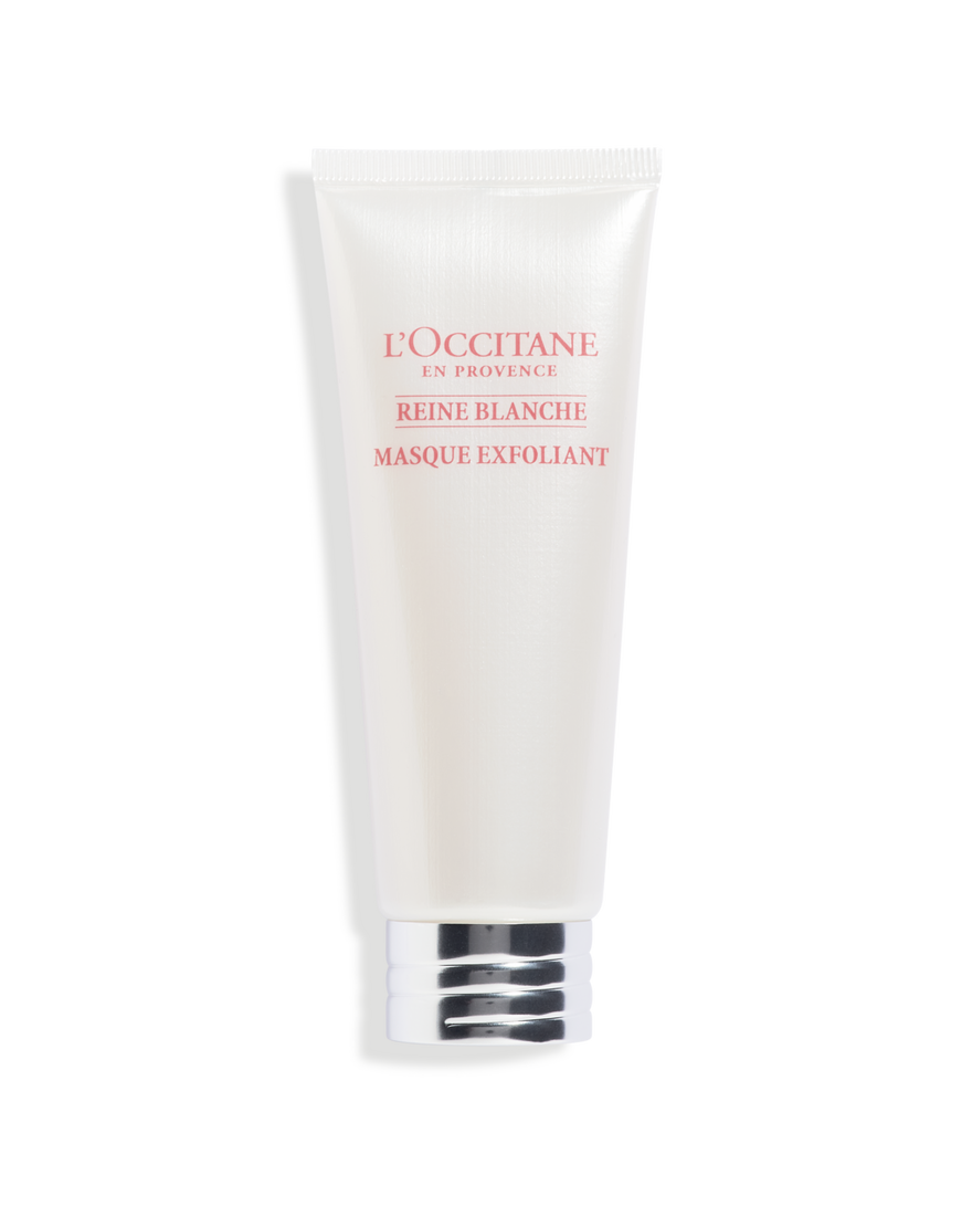 Reine Blanche Glow-Revealing Exfoliating Scrub 75 ml | L&rsquo;OCCITANE Australia