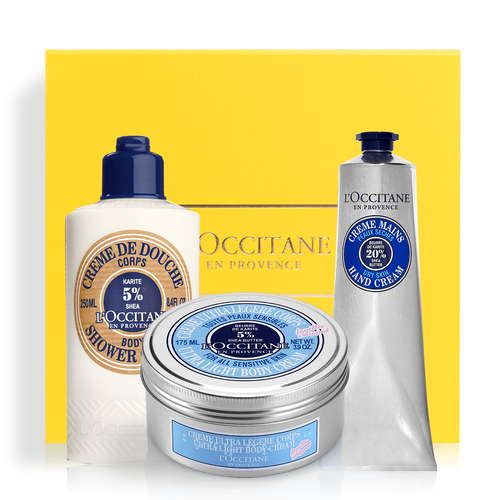 view 1/2 of Comforting Shea Ultra Light Collection  | L’Occitane en Provence