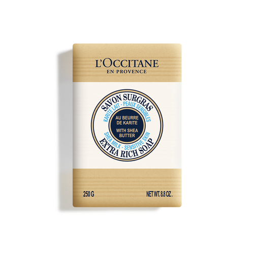 view 1/3 of Extra Gentle Soap - Milk 250 g | L’Occitane en Provence