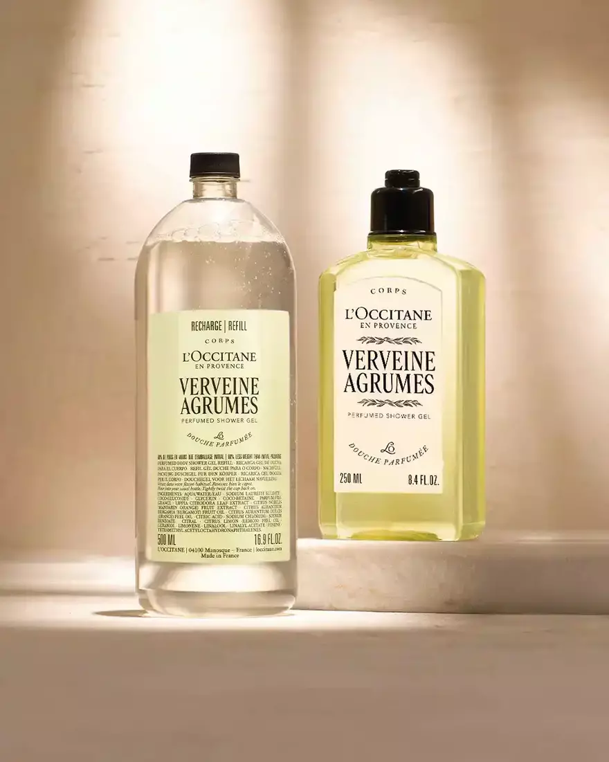 Citrus Verbena Shower Gel Refill 500ml | L'OCCITANE Australia