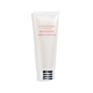 Reine Blanche Glow-Revealing Exfoliating Scrub 75 ml | L’OCCITANE Australia
