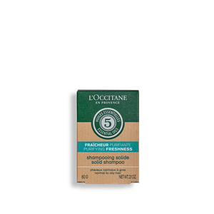 Purifying Freshness Solid Shampoo 60 g | L’OCCITANE Australia