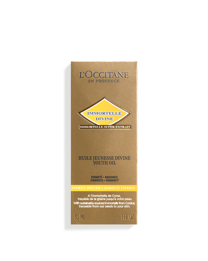 美容液 L'Occitane Immortelle Divine Youth Oil Immortelle Anti-Aging Face Oil | L'Occitane en Provence