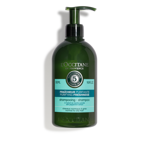 view 1/1 of Purifying Freshness Shampoo 500 ml | L’OCCITANE Australia