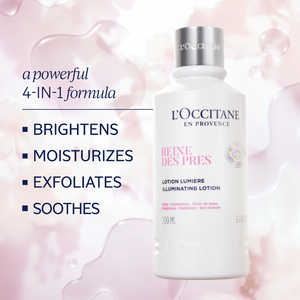 Reine des Prés Illuminating Lotion, AU (2) 200 ml | L’OCCITANE Australia