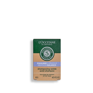 Gentle & Balance Solid Shampoo, large (2) 60 g | L’OCCITANE Australia
