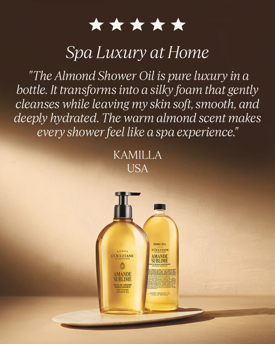 view 6/8 of Almond Shower Oil Refill, , AURECT