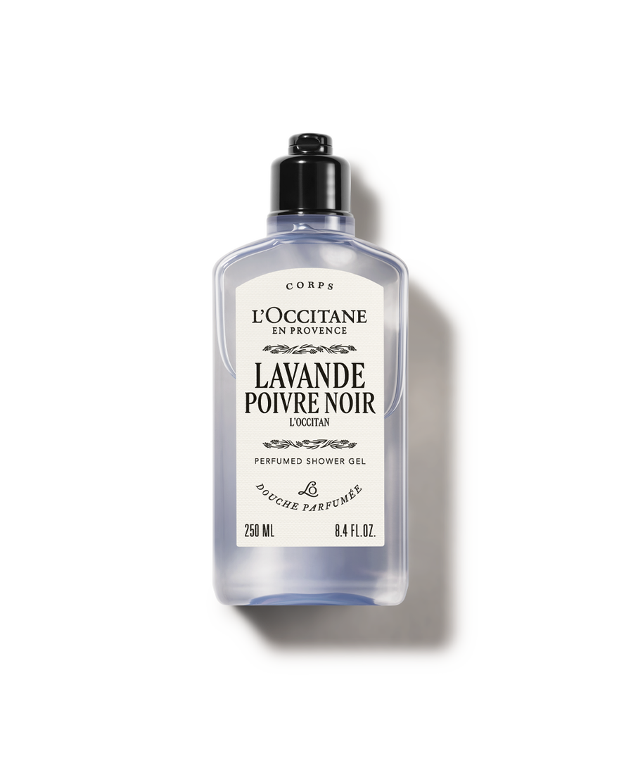 Lavande Poivre Noir Perfumed Shower Gel 250 ml | L&rsquo;OCCITANE Australia