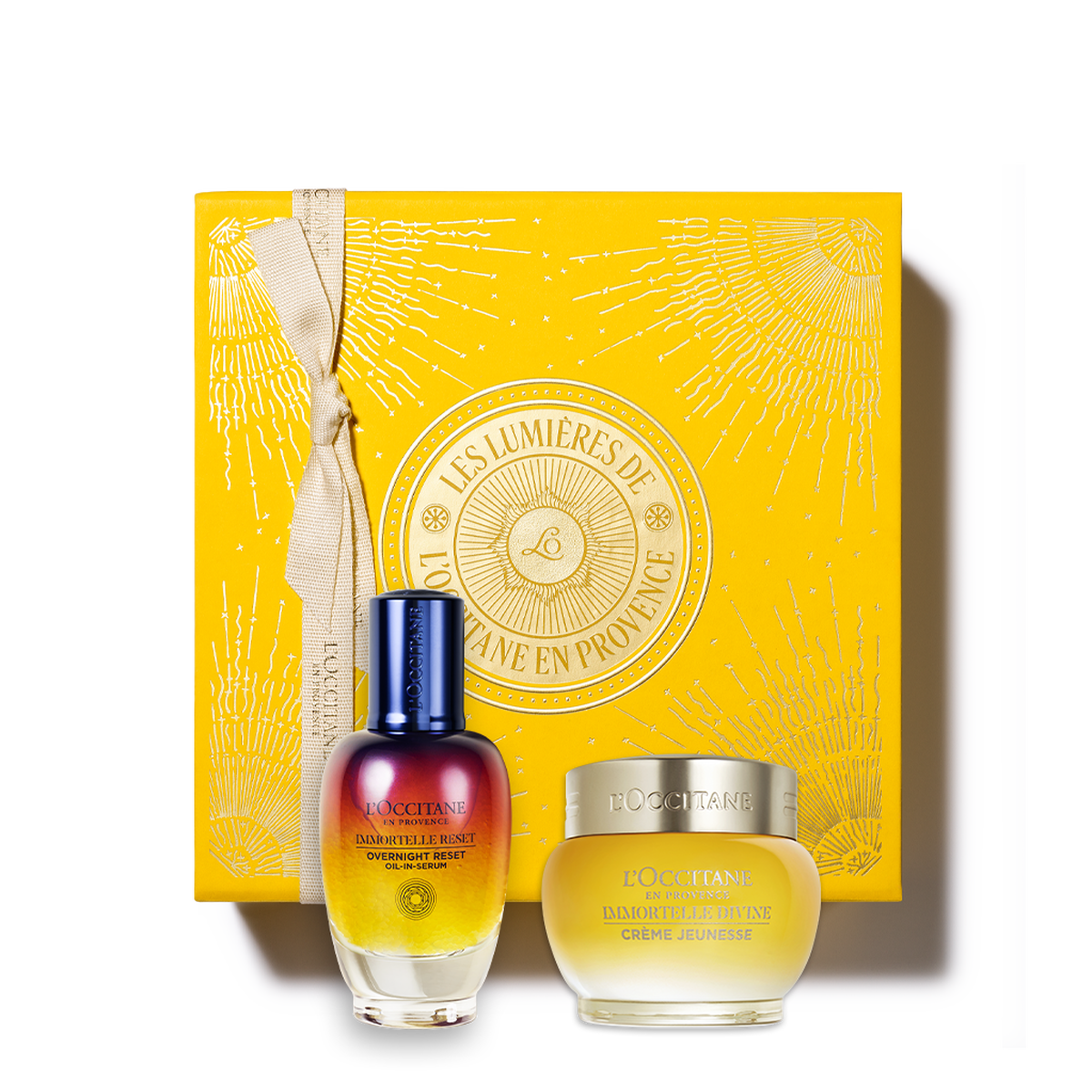 Immortelle Grand Duo skincare gift set | L'Occitane en Provence