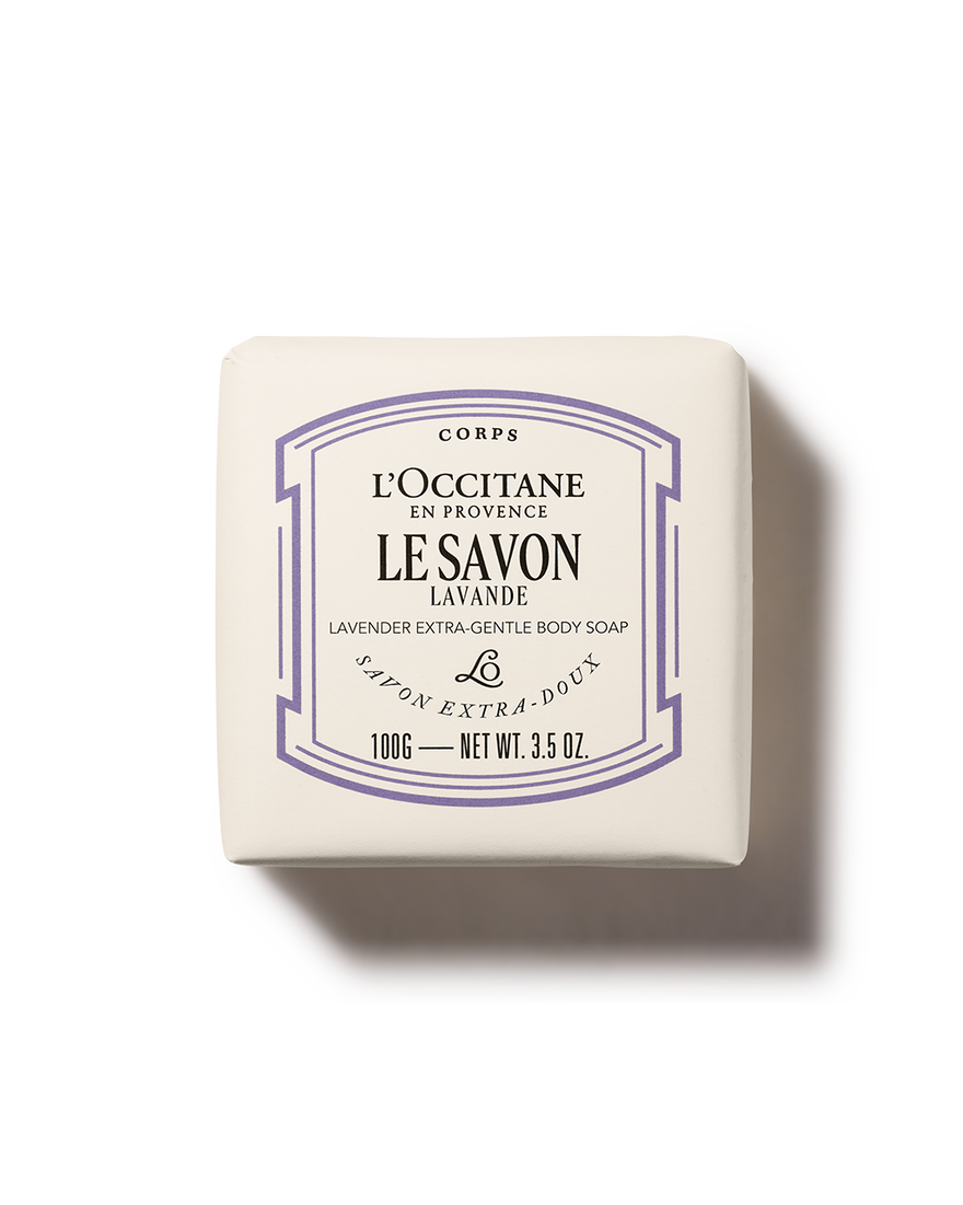 Lavender Extra-Gentle Body Soap 100 g | L&rsquo;OCCITANE Australia