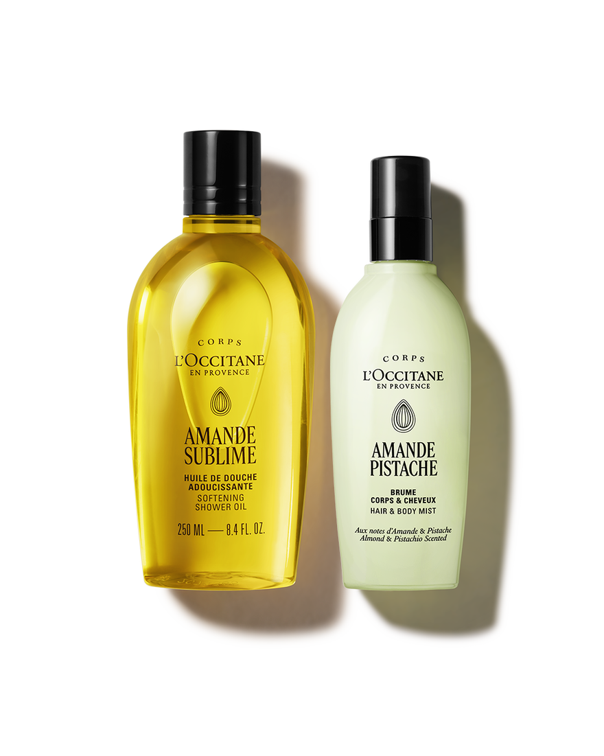Almond Cleanse & Mist Duo Pistachio | L&rsquo;OCCITANE Australia