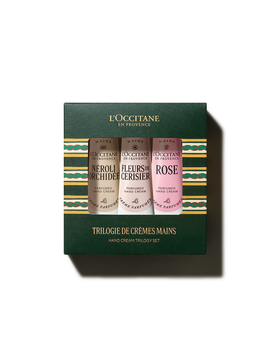 view 1/3 of Floral Hand Cream Trio, , AURECT