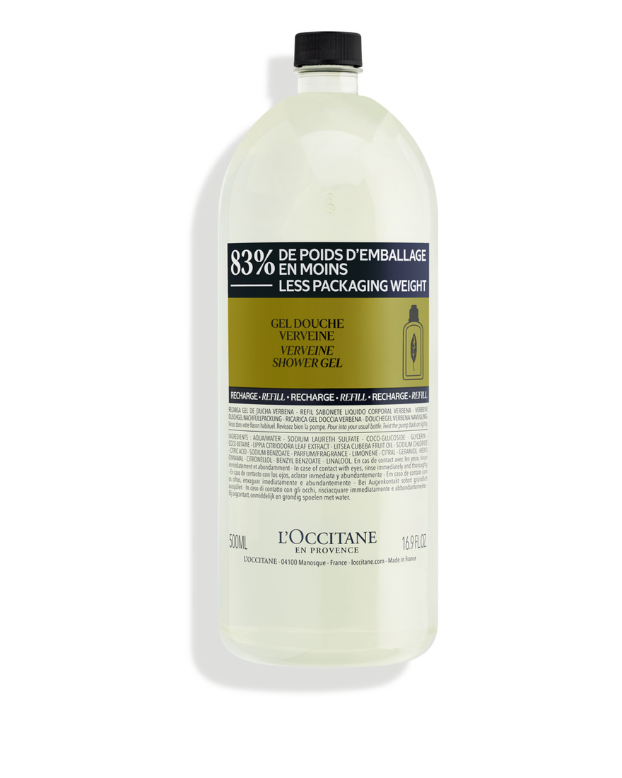 Verbena Shower Gel Refill 500 ml | L&rsquo;OCCITANE Australia