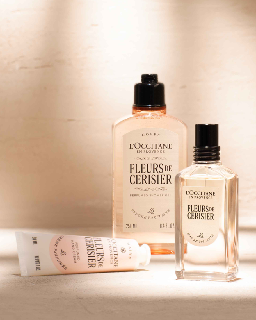 ロクシタン Fleurs de Cerisier ボディケアセット Fleurs De Cerisier Fragrance Collection | L'Occitane en Provence