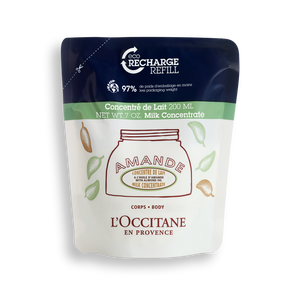 Almond Milk Concentrate Eco-Refill 200 ml | L’OCCITANE Australia
