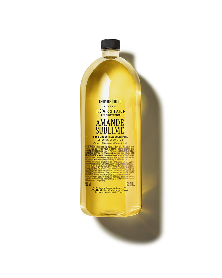 view 1/8 of Almond Shower Oil Refill, , AURECT