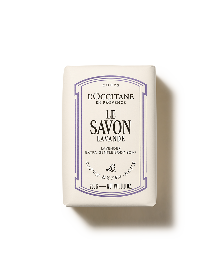 Lavender Extra-Gentle Body Soap 250 g | L&rsquo;OCCITANE Australia