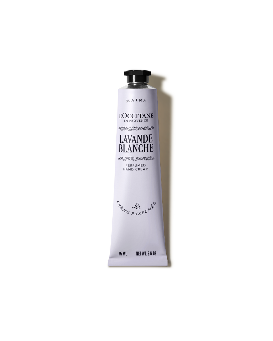 Lavande Blanche Perfumed Hand Cream 75 ml | L&rsquo;OCCITANE Australia