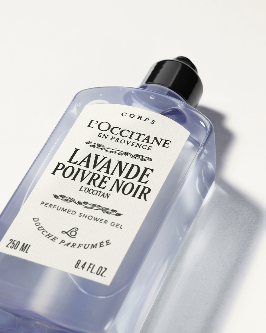 view 2/7 of Lavande Poivre Noir Perfumed Shower Gel, , AURECT