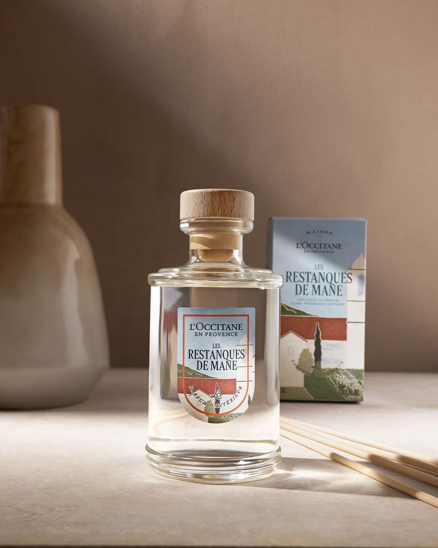 Les Restanques de Mane Home Diffuser Set, AURECT (2) | L&rsquo;OCCITANE Australia