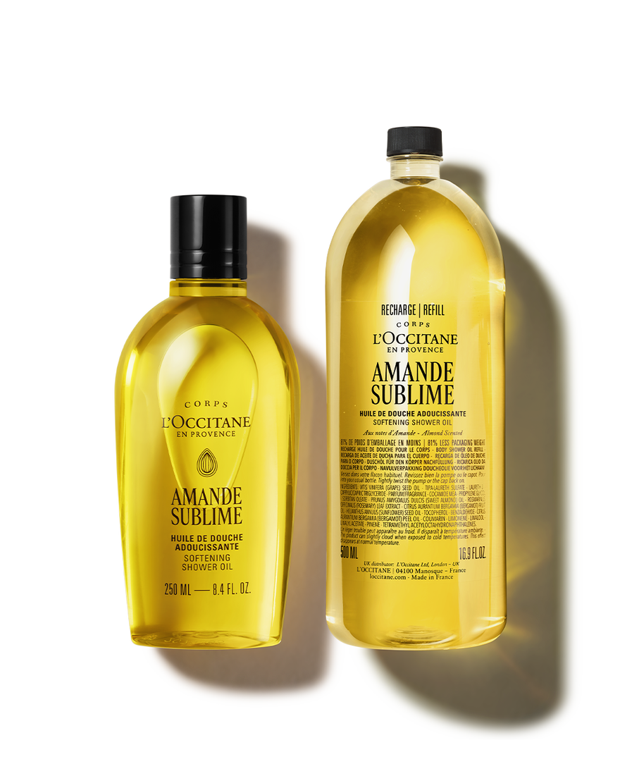 view 1/7 of Almond Shower Oil Refill Duo, , AURECT