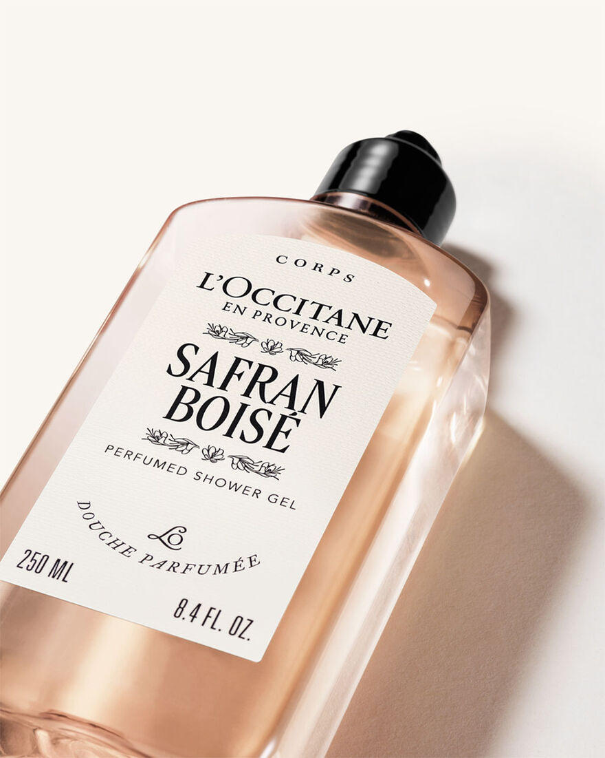 view 2/5 of Safran Bois&eacute; Perfumed Shower Gel, , AURECT