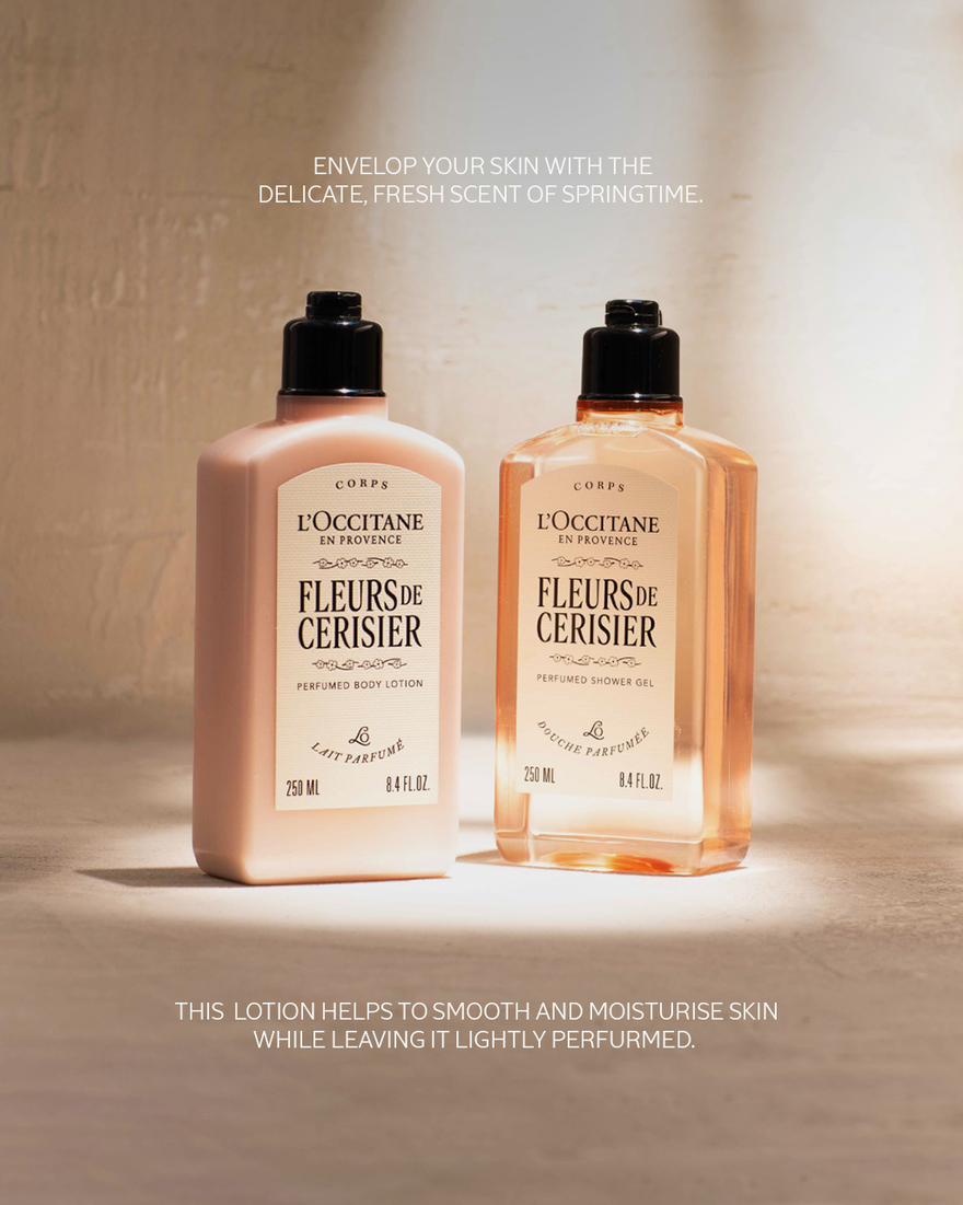 view 3/5 of Fleurs de Cerisier Body Lotion, , AURECT