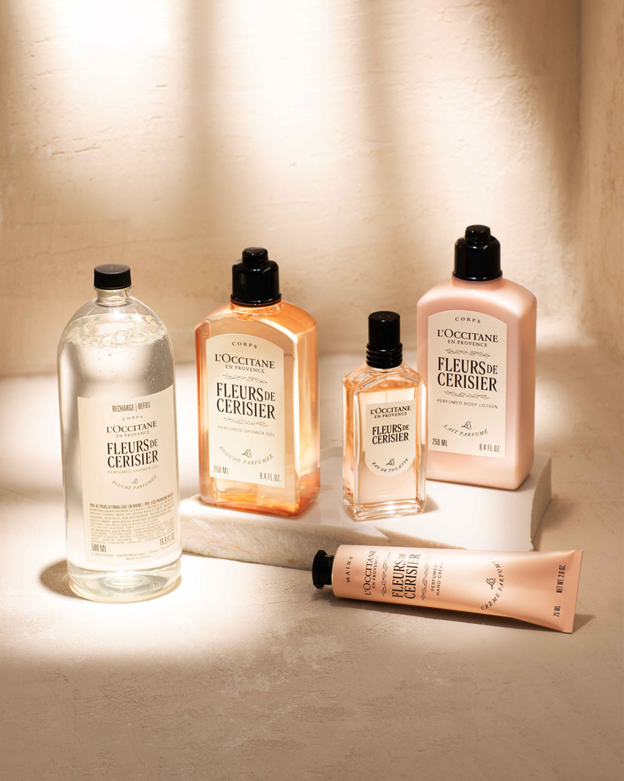 view 4/5 of Fleurs de Cerisier Shower Gel Refill, , AURECT