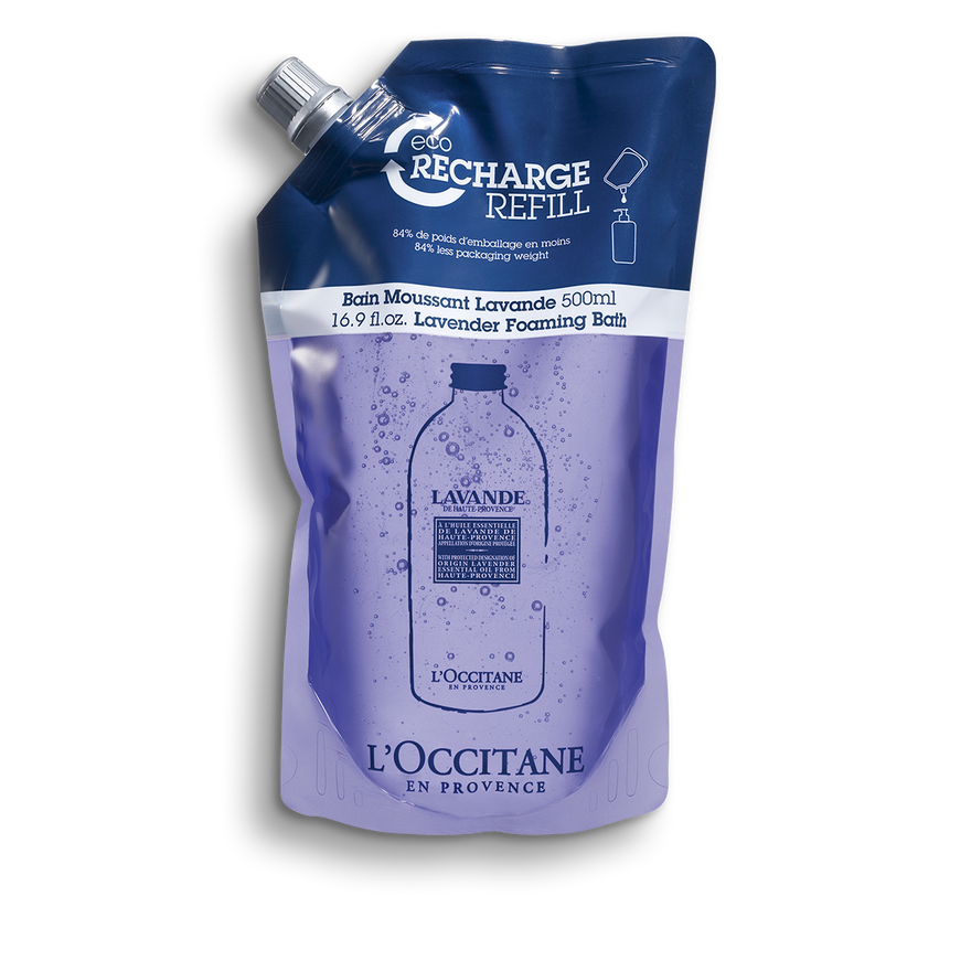 Lavender Foaming Bath Refill 500 ml | L&rsquo;OCCITANE Australia