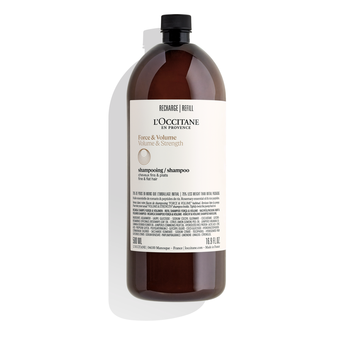 view 1/1 of Volume & Strength Shampoo Eco-Refill, , large