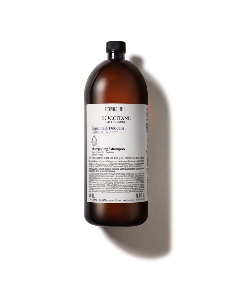 Gentle & Balance Shampoo Refill 500 ml | L&rsquo;OCCITANE Australia