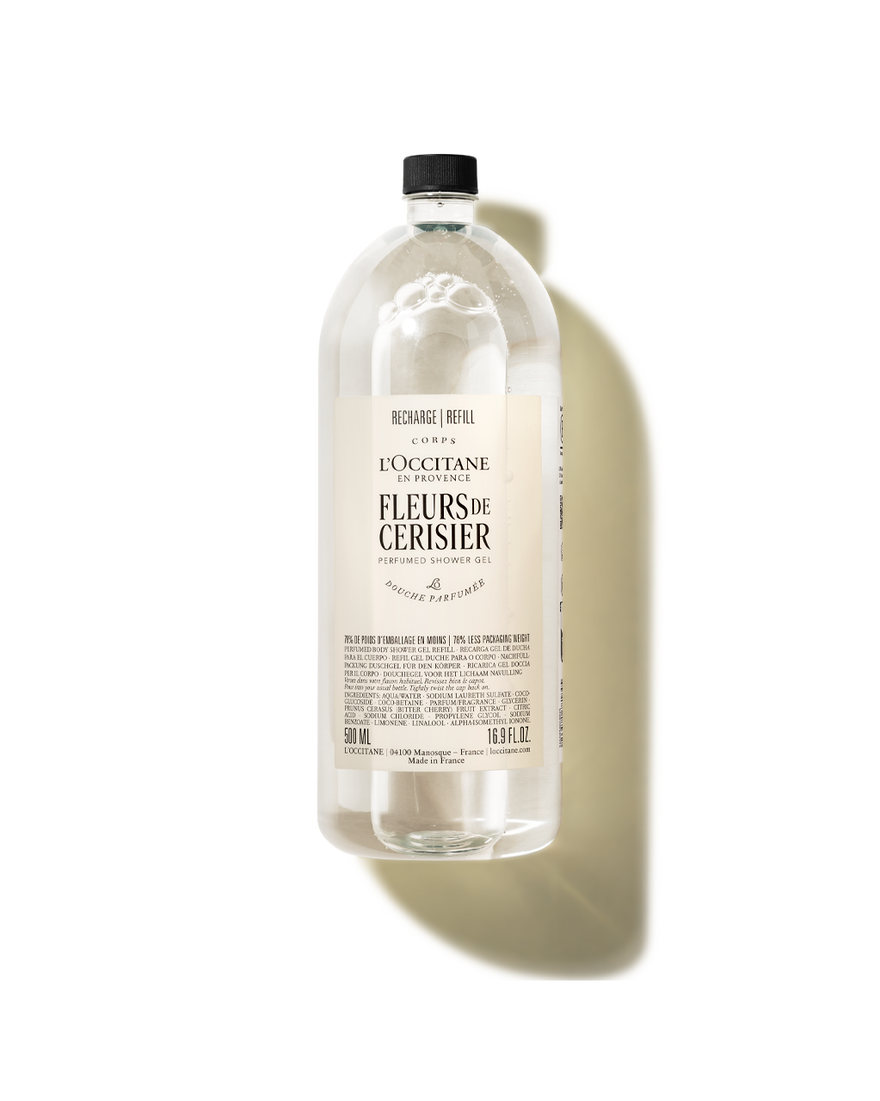 Fleurs de Cerisier Shower Gel Refill 500 ml | L&rsquo;OCCITANE Australia