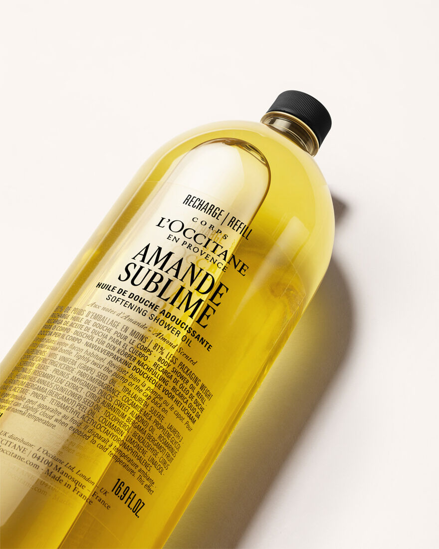 view 2/8 of Almond Shower Oil Refill, , AURECT