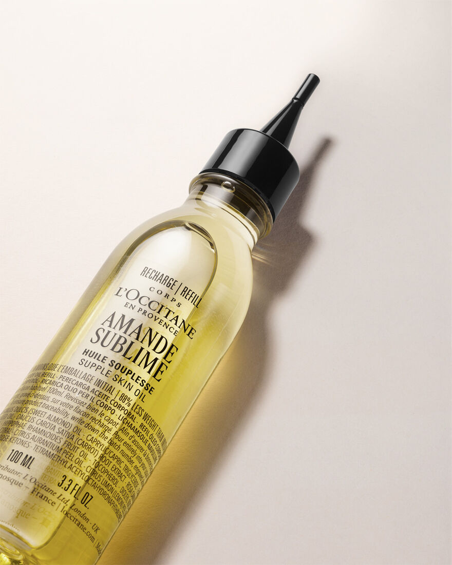 view 2/8 of Almond Supple Skin Oil Refill, , AURECT