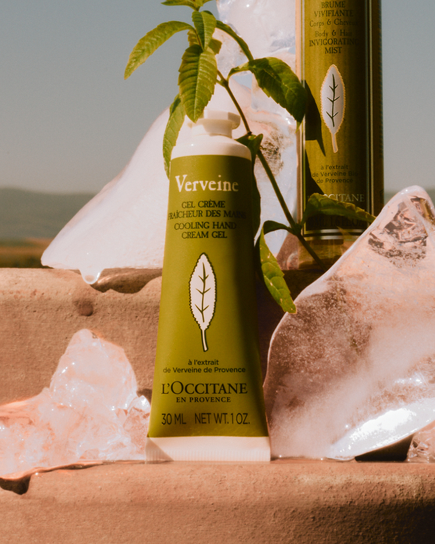 Verbena Cooling Hand Cream Gel Travel Size | L'OCCITANE Australia