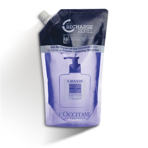 view 1/1 of Lavender Cleansing Hand Wash Eco-Refill 500 ml | L’Occitane en Provence