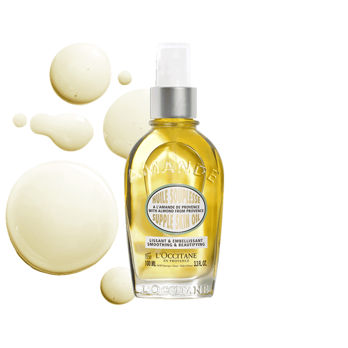 view 1/4 of Almond Supple Skin Oil 100 ml | L’Occitane en Provence