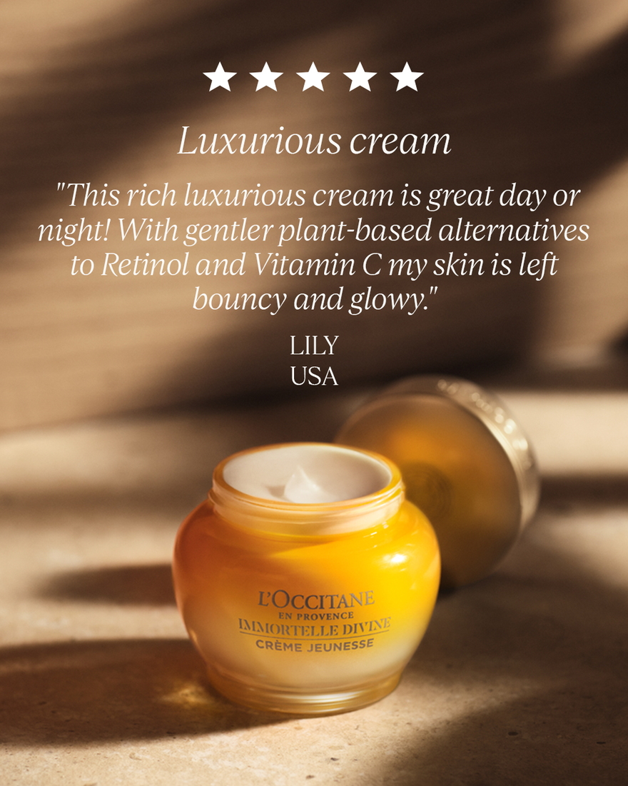 Shop New Immortelle Divine Anti Ageing Cream | L'OCCITANE Australia