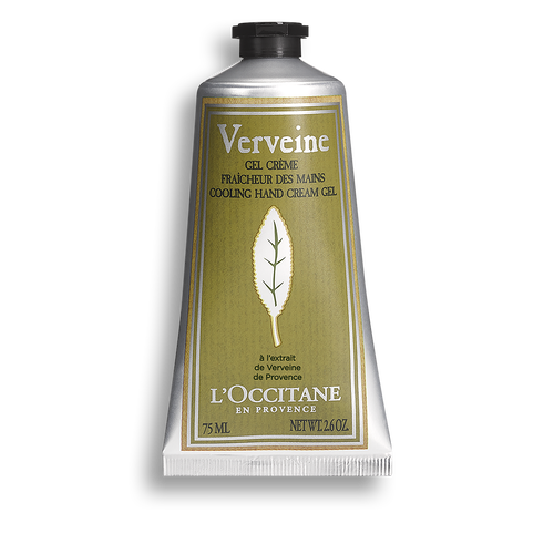 view 1/2 of Verbena Cooling Hand Cream Gel 75 ml | L’OCCITANE Australia