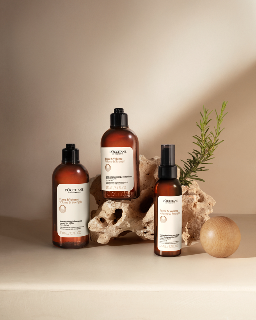 Volume & Strength Leave-in detangling mist | L'Occitane AU