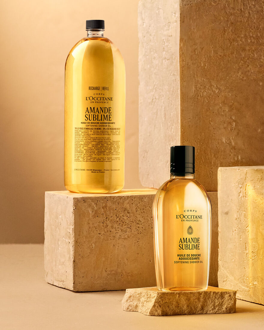 view 7/7 of Almond Shower Oil Refill Duo, , AURECT