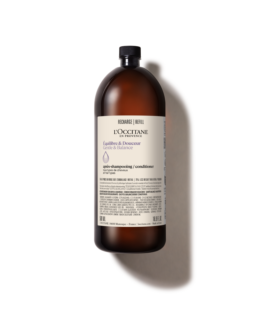 Gentle & Balance Conditioner Refill 500 ml | L&rsquo;OCCITANE Australia