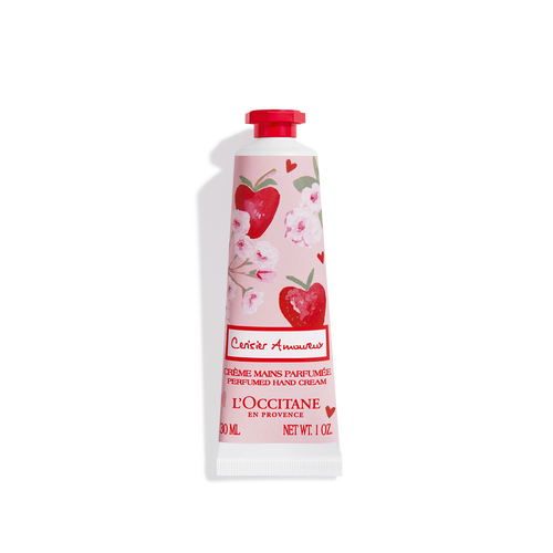 view 1/1 of Cherry Blossom & Strawberry Hand Cream 30 ml | L’OCCITANE Australia